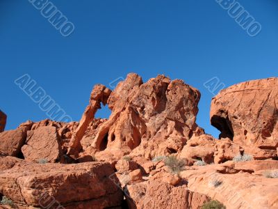 Elephant Rock in Valley of Fire, Nevada