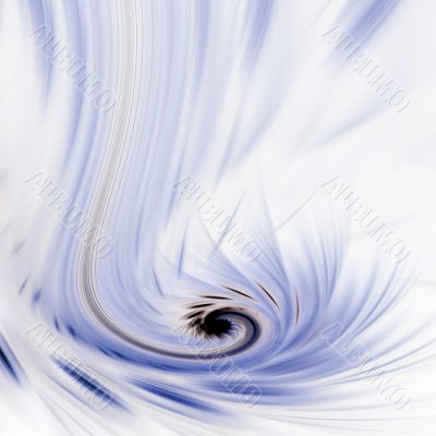 Flowing Spiral Abstract