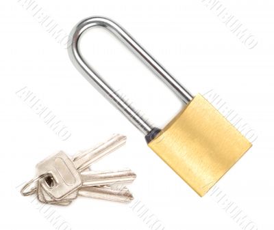 Padlock With Keys