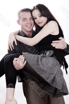 Young smiling couple Young smiling couple