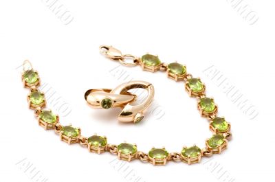 bracelet with ear-rings