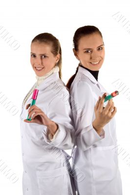 Two nurses