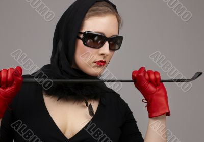 lady in red gloves with crop 2