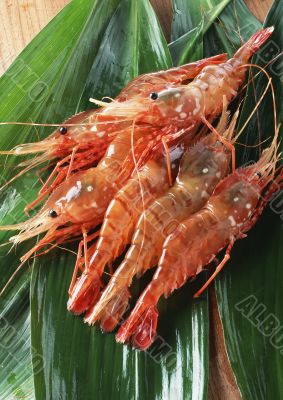 Appetizing prawn Appetizing prawn