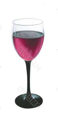 Glass of wine