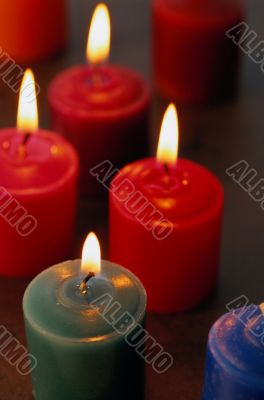 Christmas candles