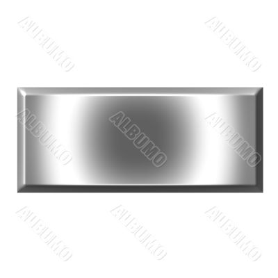Silver Square Button