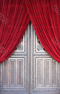 Door of the Metropolitan Cathedral of Athens