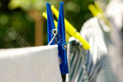 Drying clothes