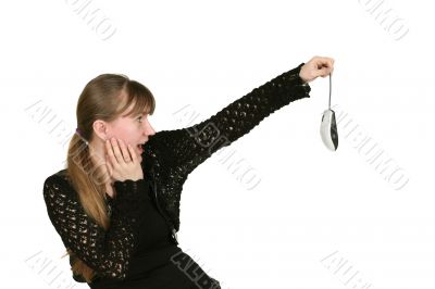 girl keeps computer mouse girl keeps computer mouse