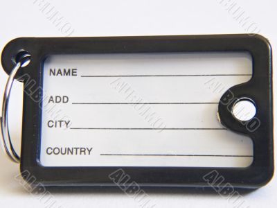 Name-tag black