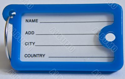 Name-tag blue