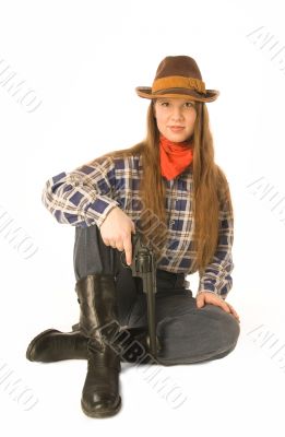 Sitting cowgirl 2