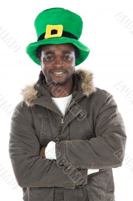 African American with saint patrick