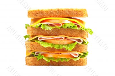 Double ham sandwich