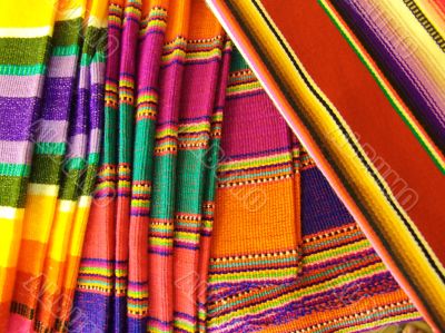 Colorful Mexican Blankets