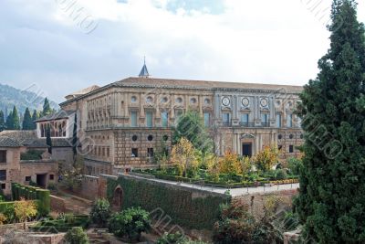 Alhambra Architecture and Courtyard