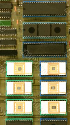 Microcircuits of memory on the  personal computer
