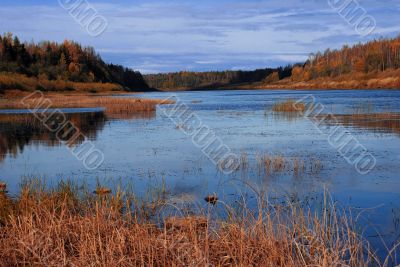 Autumn river Autumn river