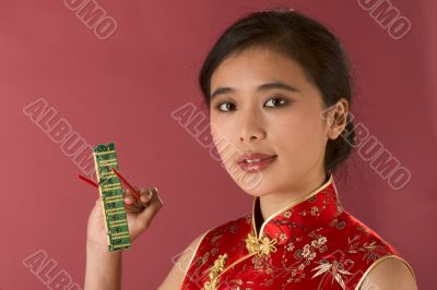 Asian hi-tech girl