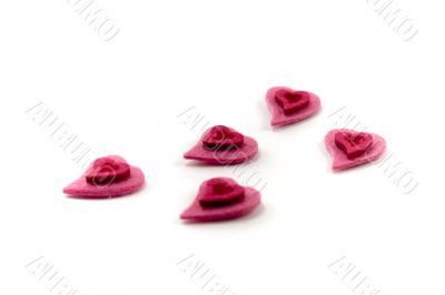 Valentine`s hearts