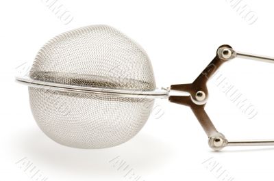 tea-strainer macro