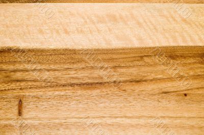 wooden preparation table macro
