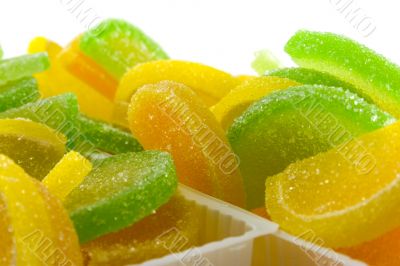 colourful fruit candies