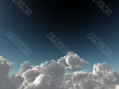 cumulus clouds