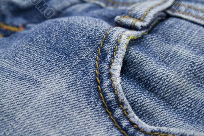 blue jeans close-up