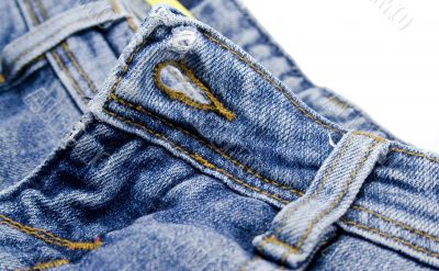 blue jeans details