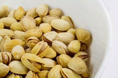 bowl of pistachios