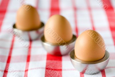 Eggs in a row Eggs in a row