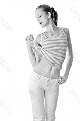 playful girl playful girl