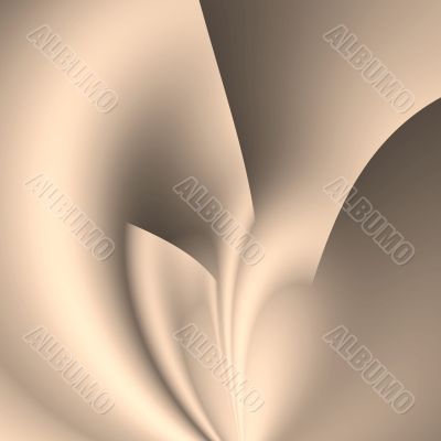 Flowing Beige Abstract