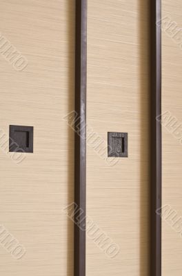 Sliding doors abstract Sliding doors abstract