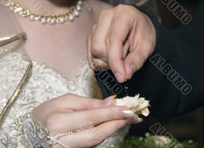 Wedding salt &amp; bread