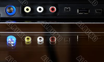 front dvd panel