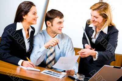 Discussing new project