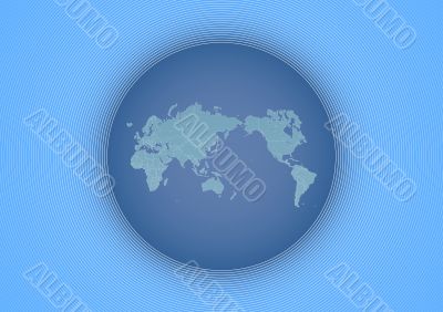 World globe map