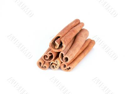 Cinnamon sticks tower