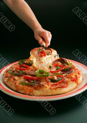 Slice of pizza