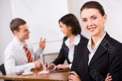 Beautiful business lady