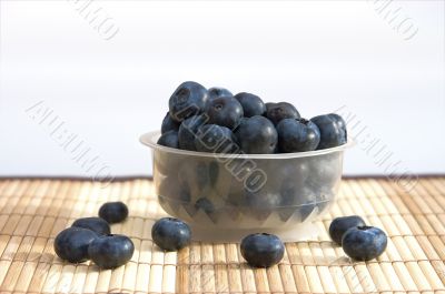 Blueberries in a basket