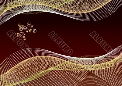 Abstract lines paper template background