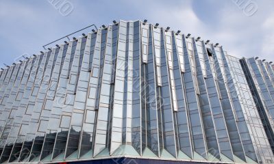 glass office building