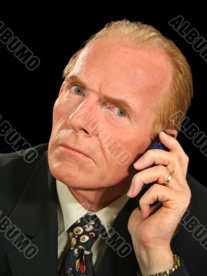 Staring Businessman Staring Businessman