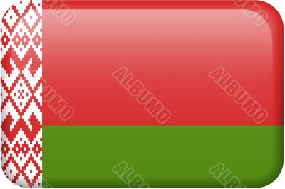 Belarussian Flag Button