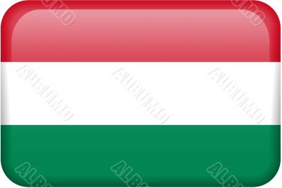 Hungarian Flag Button