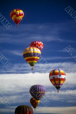 Hot air balloons